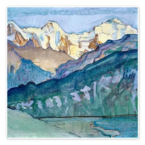 Ogro, monje y virgen de Ferdinand Hodler akg-images