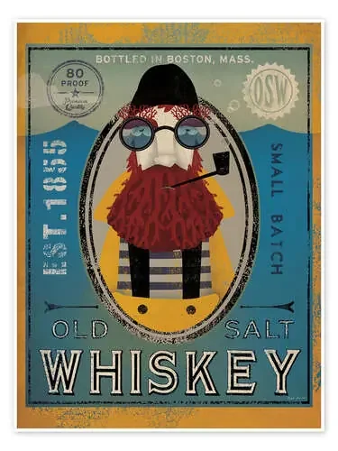 Old Salt Whiskey de Ryan Fowler Wild Apple Graphics