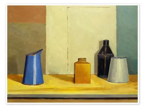 Olla azul solitaria de William Packer Bridgeman Images