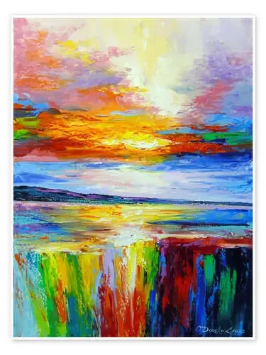 On the edge of a bright abyss de Olha Darchuk