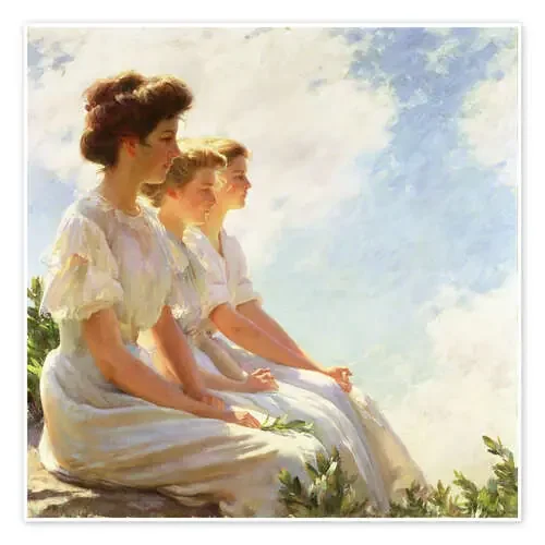 On the Heights, 1909 de Charles Courtney Curran Bridgeman Images