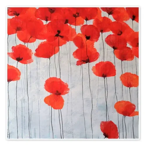 Onda lírica – Vuelo de las flores rojas de Sophie Duplain