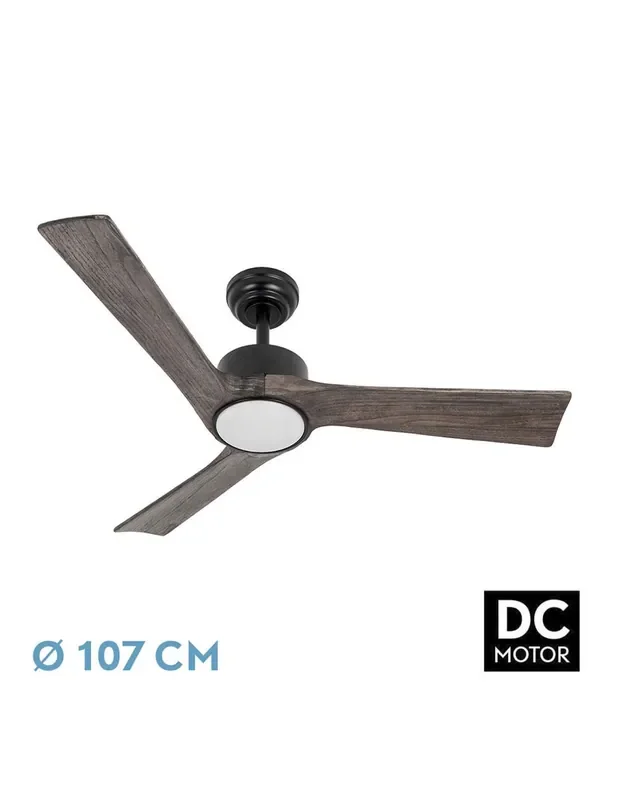 Orinoco Ventilador con Lámpara Fabrilamp