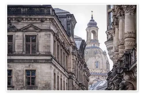 Overlooking the Frauenkirche in Dresden (Germany) de Christian Müringer