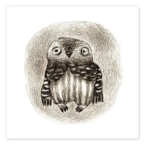 Owl with sweater de Kidz Collection Editors Choice