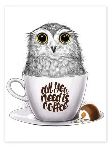 Owl you need is coffee de Nikita Korenkov