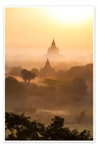 Pagodas de Bagan, Birmania de Matteo Colombo