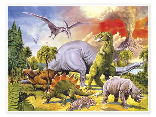 País de dinosaurios de Paul Simmons MGL Licensing