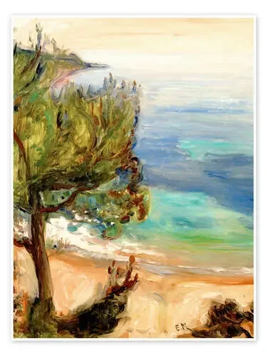 Paisaje cerca de Niza de Edvard Munch Master Collection