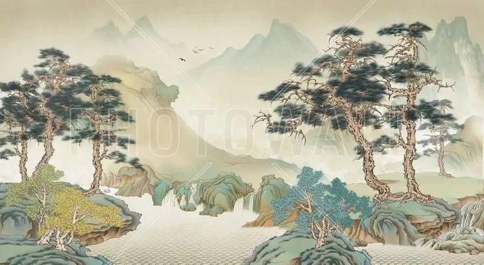 Paisaje de Jiangs