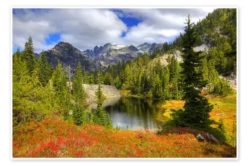 Paisaje de montaña de otoño de Jamie & Judy Wild Danita Delimont