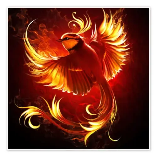Pájaro de fuego de Elena Dudina