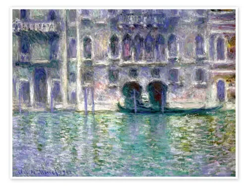 Palacio da Mula, Venecia de Claude Monet Master Collection