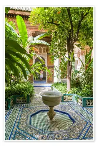 Palacio de bahia en marrakech de Nico Tondini Danita Delimont