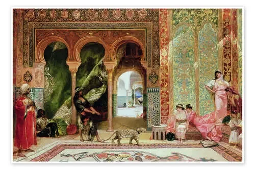 Palacio real en Marruecos de Benjamin Constant Bridgeman Images