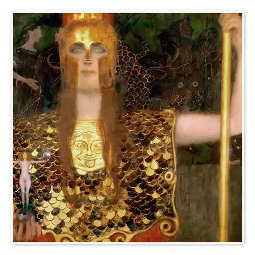 Pallas Atenea de Gustav Klimt Master Collection