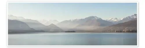 Panoramic of isola Madre on lake Maggiore, Stresa, Italy de Matteo Colombo
