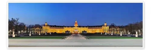 Panoramic view of palace Karlsruhe Germany de FineArt Panorama