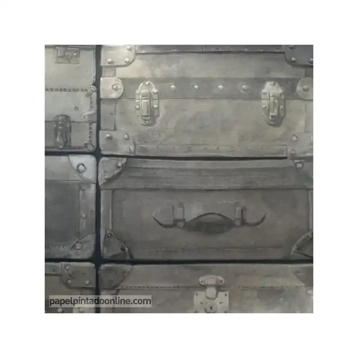 Papel pintado ENGINEER LUGGAGE LU01 GUNMETAL