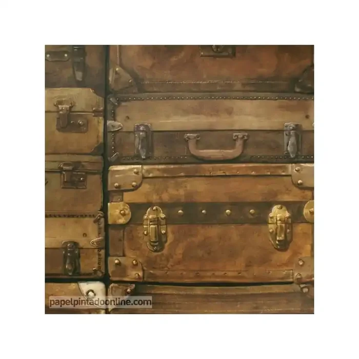 Papel pintado ENGINEER LUGGAGE LU02 LEATHER