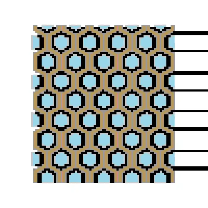 Papel pintado Geometrico G100, Tamaño rollo 10,05m x 52 cm, 114-2, 124-3