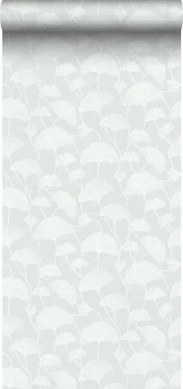 papel pintado hojas de ginkgo gris de Borastapeter – 660868