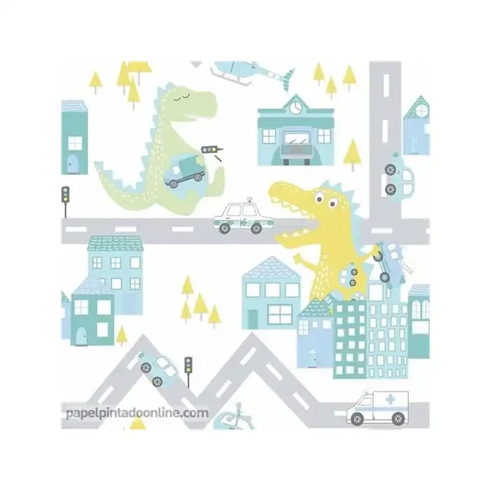 Papel pintado OVER THE RAINBOW 90912