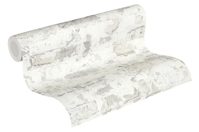papel pintado piedra gris y blanco de A.S. Création – AS-369293
