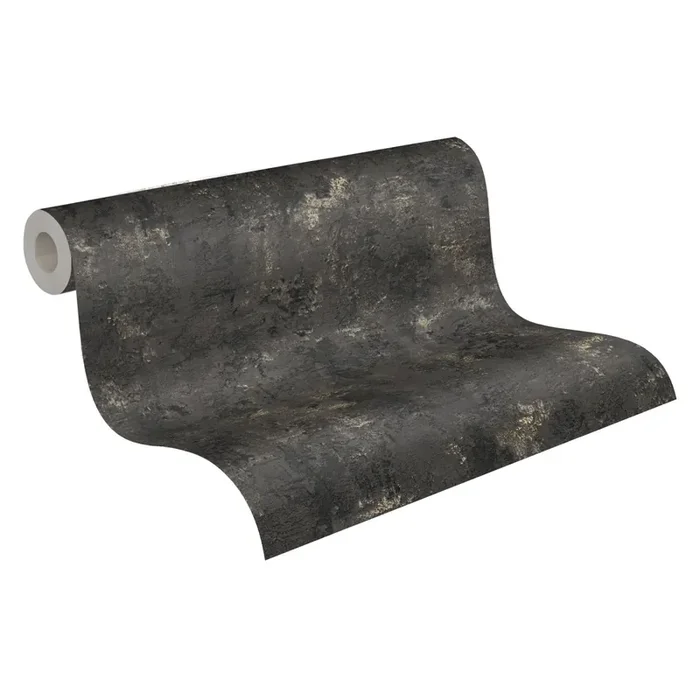 papel pintado piedra negro y oro de Livingwalls – AS-388234