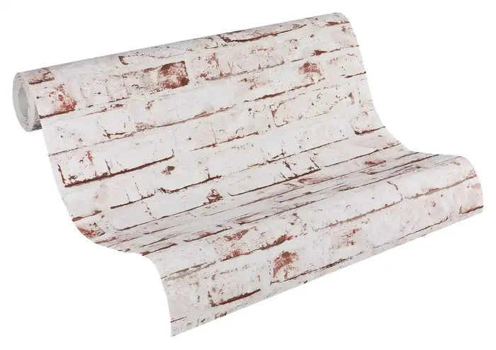 papel pintado piedra rojo, marrón y beige de A.S. Création – AS-907813