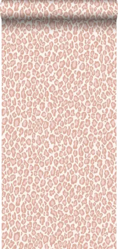 papel pintado piel de leopardo rosa de Walls4You – 935282
