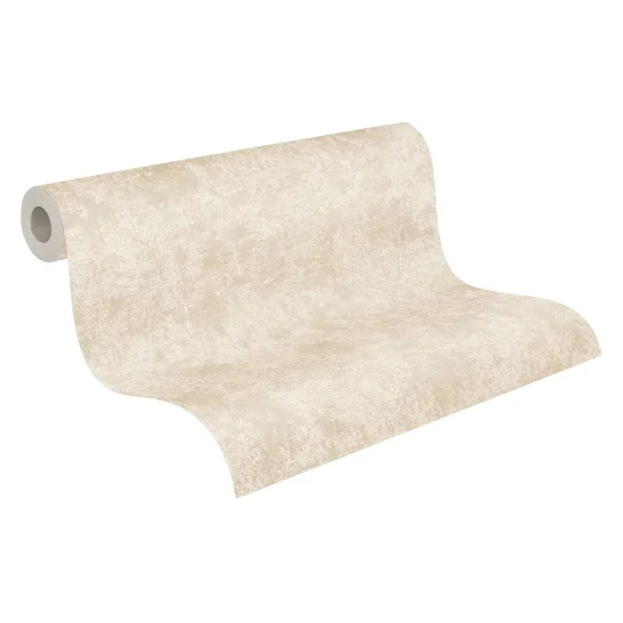 papel pintado placas de metal beige, beige crema y metálico de Livingwalls – AS-389695