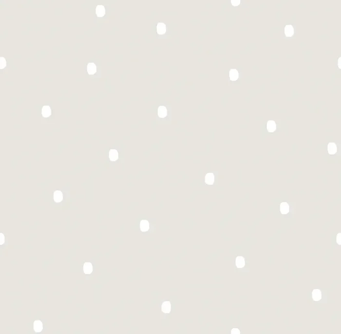 papel pintado puntos lunares beige y blanco de Sanders & Sanders – 640467