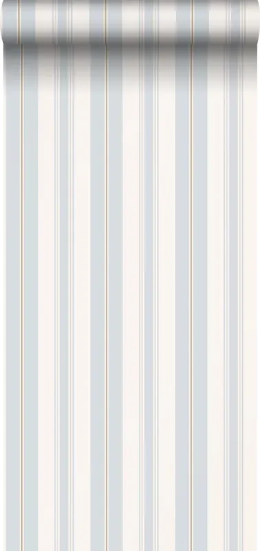 papel pintado rayas azul agrisado de Borastapeter – 660928