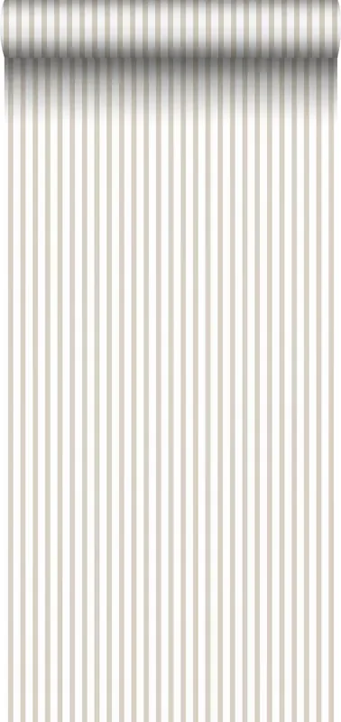 papel pintado rayas beige y blanco de Sanders & Sanders – 640417