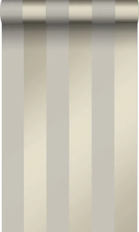 papel pintado rayas gris pardo de Origin Wallcoverings – 326111