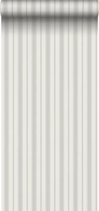 papel pintado rayas gris y beige de Sanders & Sanders – 640700