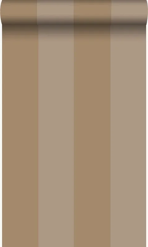 papel pintado rayas marrón beis de Origin Wallcoverings – 345420