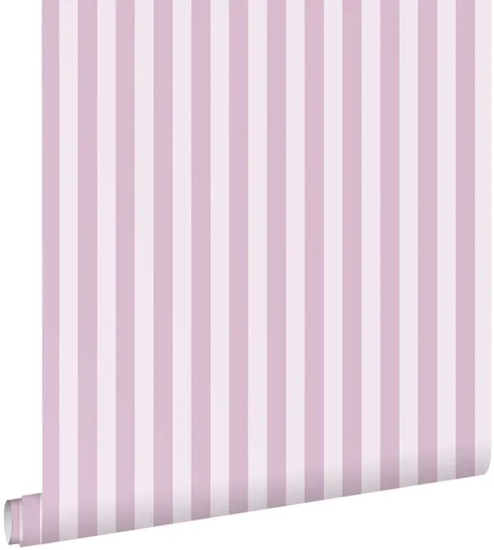 papel pintado rayas morado de ESTAhome – 130954