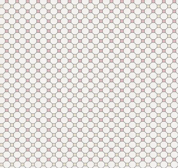 papel pintado rombo beige y rosa viejo de Sanders & Sanders – 640356