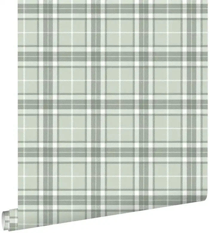 papel pintado rombo menta verde de ESTAhome – 138952