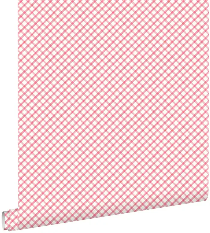papel pintado rombo rojo de ESTAhome – 115715