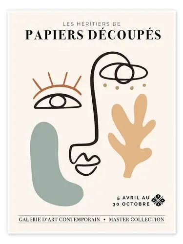 Papiers Découpés II Exhibition Posters