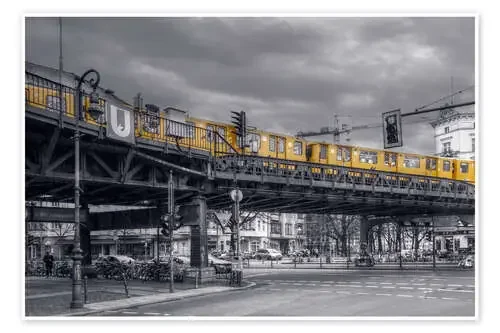 Parada de metro Kreuzberg, Berlín de WildlifePhotography