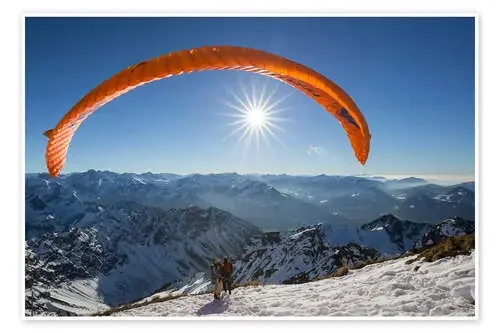 paragliding start de Thomas Klinder