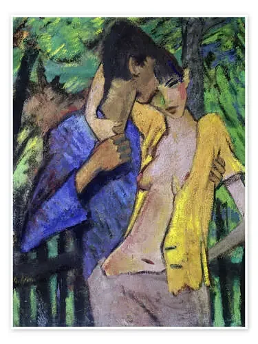 Pareja enamorada, 1919 de Otto Mueller ARTOTHEK