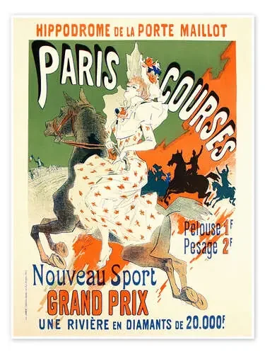 Paris Courses de Jules Chéret Master Collection