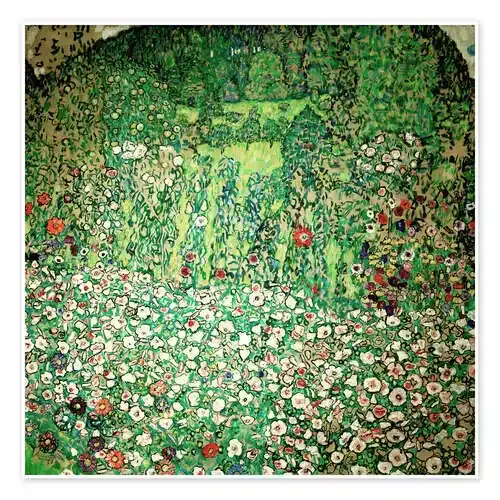 Park Landscape with Mountain Top de Gustav Klimt akg-images