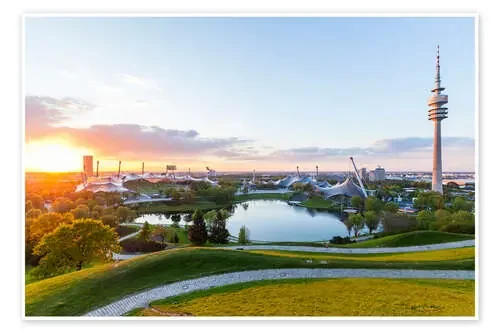Parque Olímpico de Múnich de Dieterich Fotografie