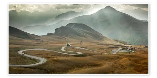 Passo Giau, Dolomites, Italy de Frank Fischbach